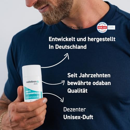 Deo Stick Odaban et lingettes douceur efficace contre la sueur