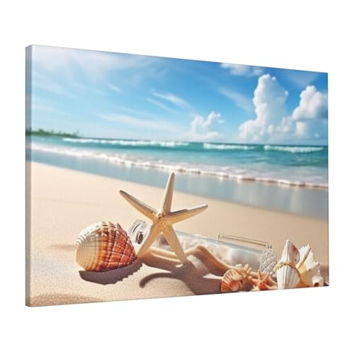 Toile murale encadrée tableau de décoration bureau et cuisine 40x60 cm