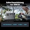 DJI Power 2000 Tragbare Powerstation 2048 Wh, 3000 W Solar Generator, LiFePO4 Akku, kompakte Größe, in 45 Min. von 0% auf 80% geladen, Notstromaggregat (120W Faltbares Solarpanel Combo)