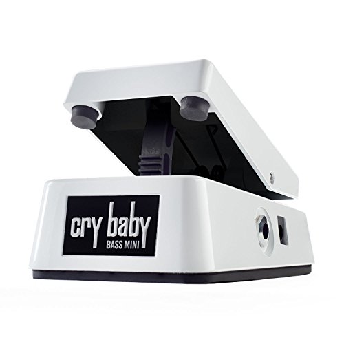 Dunlop Cbm105Q Cry Baby Mini Bass Wah Pedal Bundle With 2 Mxr Patch Cables And Dunlop Nickel Wound Bass Strings (Medium .045–.105) #TOP3