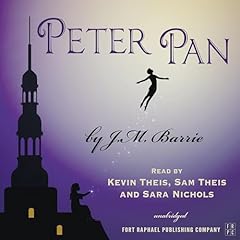 Peter Pan Audiolibro Por J.M. Barrie arte de portada