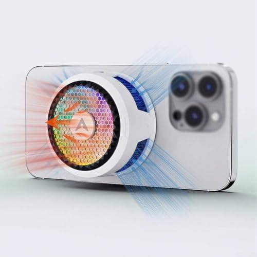 Enfriador magnético para teléfono ideal para jugar en verano y transmitir vídeos en directo