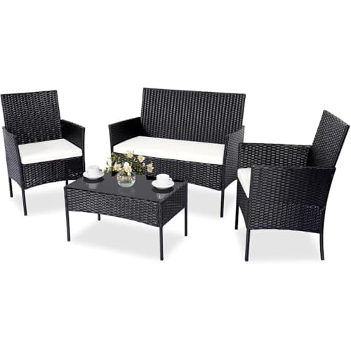 Modern 4-Piece Patio Furniture Set
