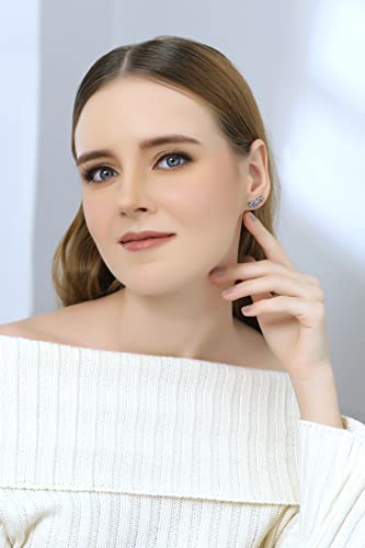 Sterling Silver Genuine or Synthetic Gemstone Small Fashion Trenty Vine Climber Crawler Cuff Earrings for Women3