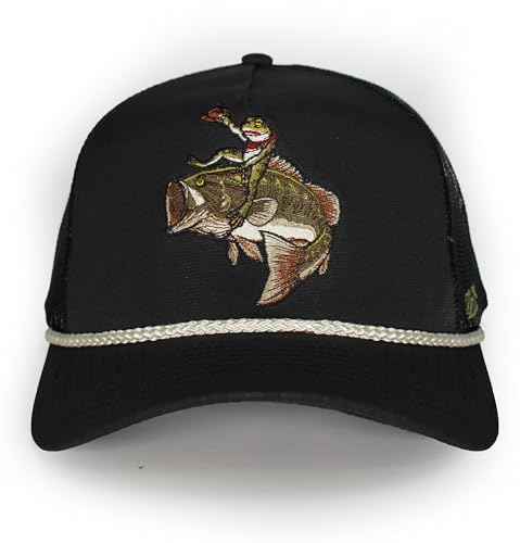 Paramount Outdoors Fly Fishing Hat Series Comfort Snap Snapback Cap for Men (US Alpha One Size Bassakwards)