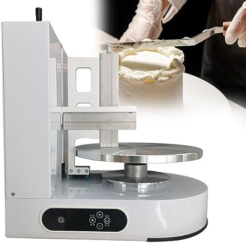 Máquina automática para extender crema para tartas, herramienta eléctrica de revestimiento y alisado para pasteles de cumpleaños