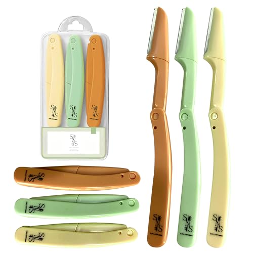 Eyebrow Razor - Premium Facial Hair Remover for Women, Smooth Der...