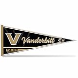 Rico Industries NCAA Vanderbilt Commodores Classic 12" x 30" Felt Wall Décor Pennant - Great for Home/Bed Room/Man Cave Décor