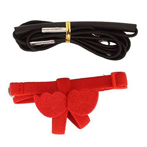Arnês para Pássaros de Estimação, Leve, Voador, Corda de Tração, para Alexandrina, Scarlet Keck, Min