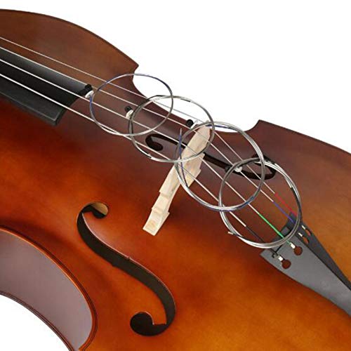 Zetiling Double Bass String, Steel Double Bass Strings Professional Musical Instrument Accessory for Bass