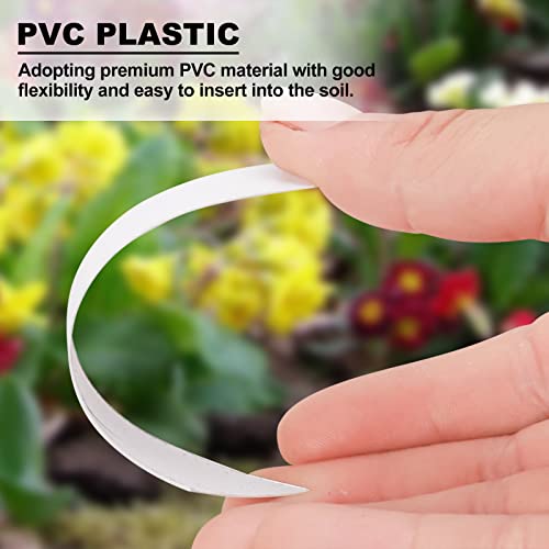 Yaeccc 1000 Pcs 4 Inches Plant Labels Plastic Plant Tags Nursery Garden Labels Pot Marker Garden Stake Tags For Fruit Trees thumb #2