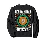 BTC To The Moon Bitcoin Ugly Christmas Sweater