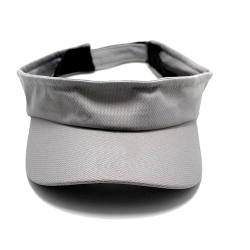 Viseira Praia Esportiva Corrida Ao Ar Livre Ajustável Diversas Cores L-01 (Cinza)