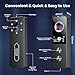 AMOROM 7 in 1 Upgraded Hidden Camera Detectors with AI-Powered Detection, OLED Display, 7 Modes, Anti-Theft, for Hotel, Office, Bathroom, Travel, Car