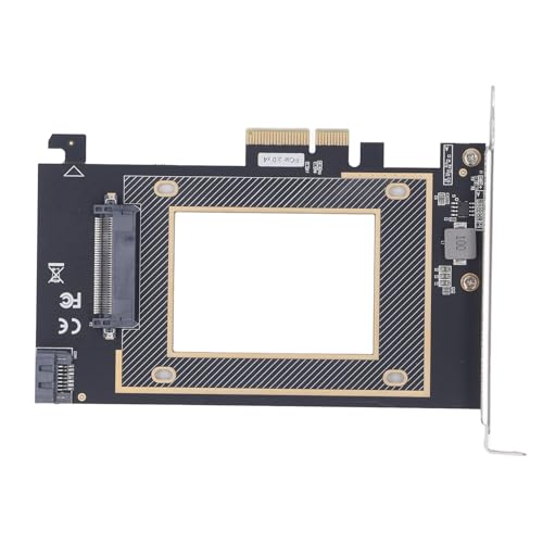Carte d'extension U.2 PCIe pour ajouter un SSD 2,5 pouces SFF-8639 - 2