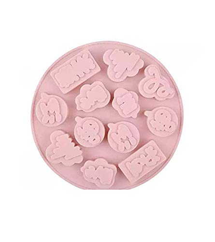 S.Han Silicone Chocolate Mould Multi Shape Mold Cake Decorating Tool Bakeware
