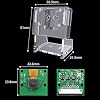 RasTech for Raspberry Pi Camera Module 5MP 1080p OV5647 Webcam Video Camera Module Set with 1 Clear Stand and 3 Ribbon Cable for Raspberry Pi 5/Pi 4/3B/3B+/Zero W/2W and Other A/B Series
