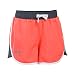 Under Armour Girls' Fast Lane Shorts, After Burn/Stealth Gray, Youth Large