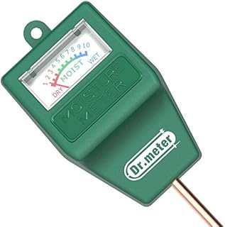 [Soil Moisture Meter] Dr.meter Hygrometer Moisture Sensor for Garden, Farm, Lawn Plants Indoor