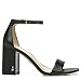 Sam Edelman Womens Ankle strap block heel BLACK Medium 5.5