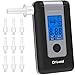 Produktbild Drivaid Alkoholtester, Professioneller Elektrochemische Sensoren Digital LCD Polizeigenau Alkohol Tester, Genaue Messung mit 10 Mundstücken und 1 Aufbewahrungsbeutel