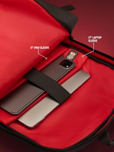 Image of The Souled Store Darth Vader: Empire Gear Backpacks | Official Star Wars Merchandise | Premium Water-Resistant Laptop Bag with Sith Lord Graphic | Durable Urban Travel Rucksack for Men & Women