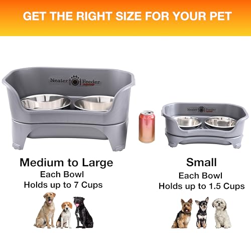 image for Neater Feeder Express Mess Proof Dog Bowls Elevated for Small Breeds U