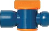 Loc-Line - 32093 Coolant Hose Component, Acetal Copolymer, Valve, 1/2' Hose ID, 1/2' NPT Female, 100...
