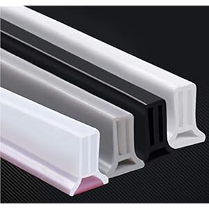 Siliconen Natte Ruimte Badkamervloer Home Afdichtstrip Badkamer Keuken Zelfklevend Siliconenrubber Douchebarrière…