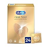 Durex Preservativos Real Feel 24 Condones Sensitivos sin Latex (3052852)