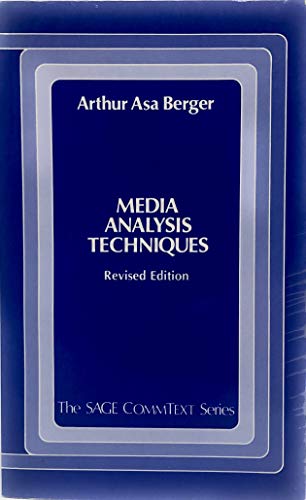 Media Analysis Techniques (Commtext Series) view 2