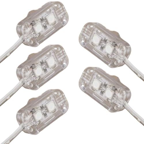 Tira de luces inflable 5 LED impermeable con cable de 3 m miniatura 3