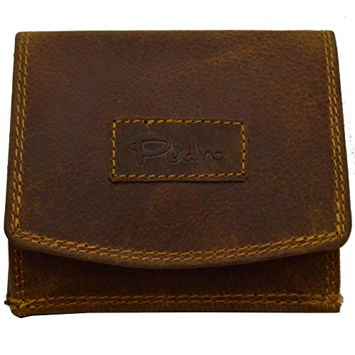 Preisvergleich Produktbild Wasser Büffelleder Wiener Schachtel Wild Leder echte Handarbeit German Design