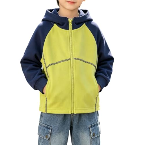 Sweat en polaire automne hiver avec de grandes poches et doublure thermique