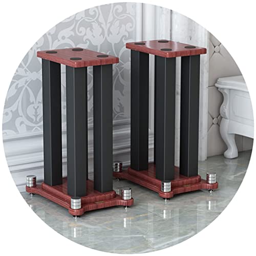 Soportes universales para altavoces de metal robusto con altura ajustable para audio doméstico