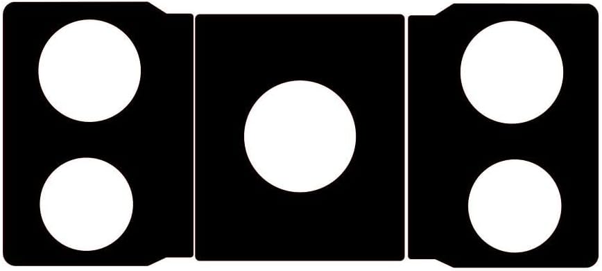 Premium Plus Stove Protectors for KitchenAid Gas Range Model KCGS556ESS00, Custom Cut, Easy to Clean Stove Liner, Made in the USA.