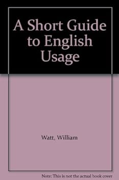 Paperback A short guide to English usage (The New world language and linguistic series) Book