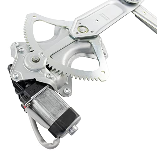 Image of TRQ Front Passenger Side Power Window Motor and Regulator Assembly Power Compatible with 09-13 Toyota Corolla North America Built Models 09-13 Matrix North America Built Models