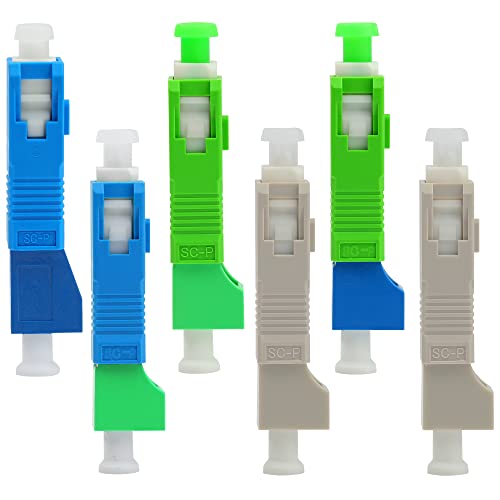 Adaptador de fibra SC macho a LC hembra óptico híbrido miniatura 1