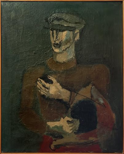 Toile murale abstraite Kolle pour réveiller un salon triste avec un portrait artistique