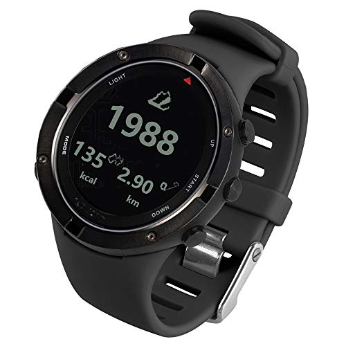 Outdoor-Uhr mit GPS Herzfrequenz Triathlon Sportuhr Höhenmesser Barometer Uhr
