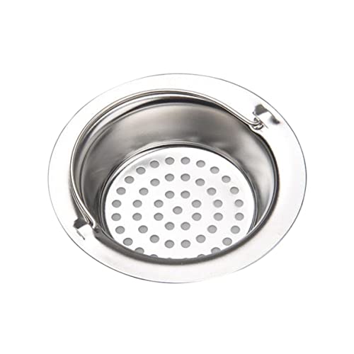 Colador para fregadero cocina acero inoxidable plateado miniatura 5