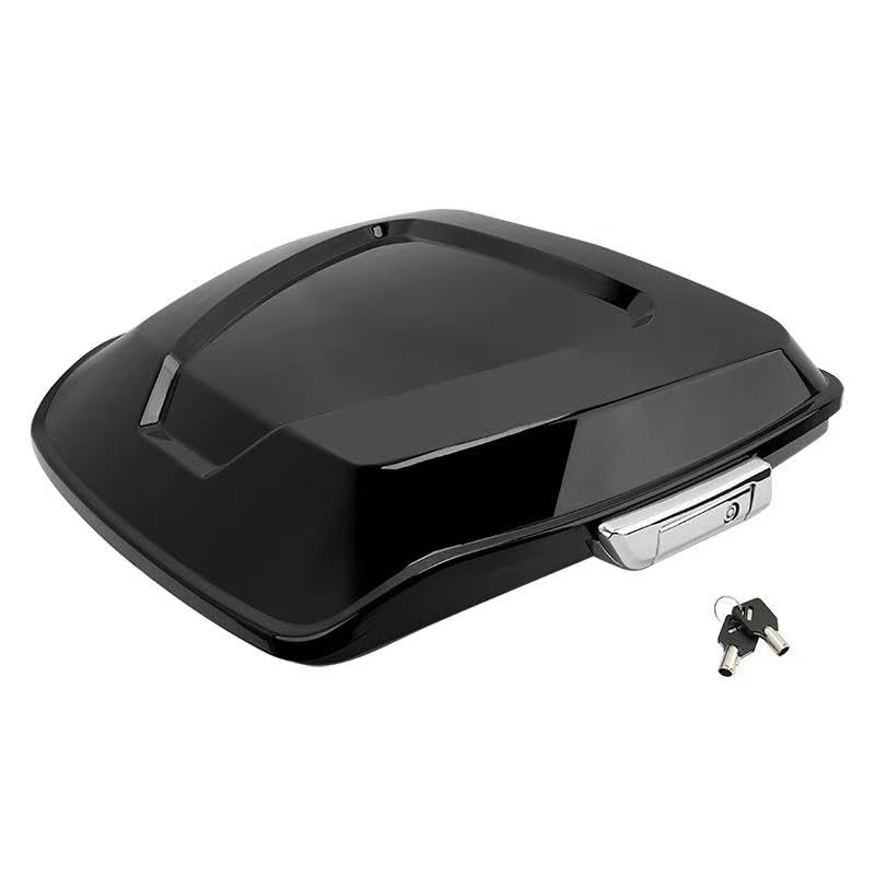 PSLER Tapete para Maletero Tour Pack Razor para Touring Road Glide Street 1997-2026 | Cuero PU, para espacio trasero de maletero de motocicleta, protege contra rayones y suciedad, tapete impermeable miniatura 4