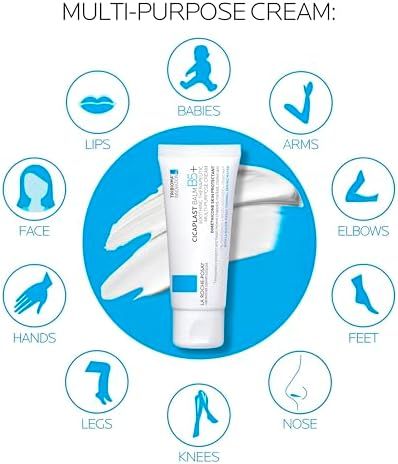 La Roche-Posay Cicaplast Balm B5, Healing Ointment and Soothing Therapeutic Multi Purpose Cream for Dry & Irritated Skin, Body and Hand Balm, Baby Safe, Fragrance Free - 4