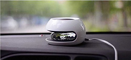 Purificador de aire de energía solar purificador de bola mágica ion negativo coche perfume removedor de humo multifunción
