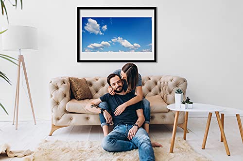 Photo murale salon et chambre en grand format affiche encadrée 70x50 cm paysage