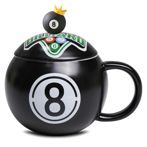 Imagen de ZONSUSE Taza Billar 8 Ball Creativa