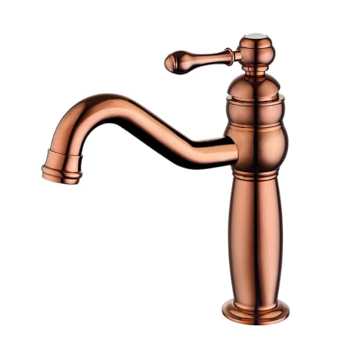 Robinets de salle de bain rétro en laiton pour vasque ancienne