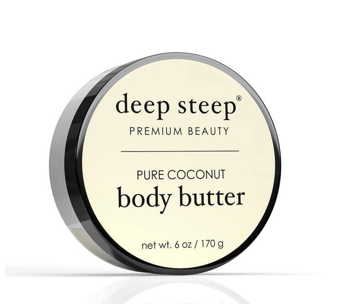 Deep Steep Body Butter 6oz and 3oz (Pure Coconut, 6oz.)