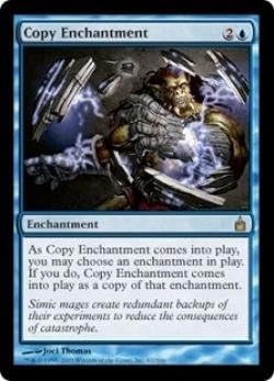 Amazon Co Jp マジックザギャザリング Mtg 青 英語版 エンチャント複製 Copy Enchantment Rav 42 レア ホビー 通販